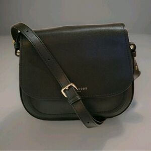 Marc Jacobs Black Saddle Crossbody Bag Large Excellent